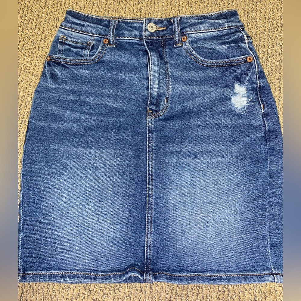 American Eagle Jean Skirt